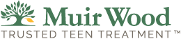 The logo for muir wood trusted teen treatment.