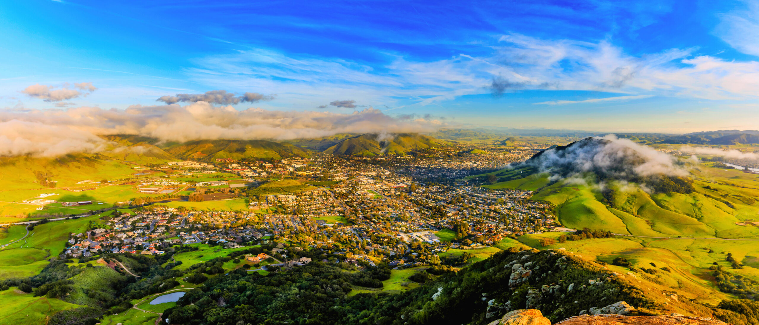 Aerial View of San Luis Obispo